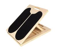 harayaa Wooden Slant Board Calf Stretcher Nonslip Calf, Adjustable Levels for Exercise Balance Ankles Home Gym Legs