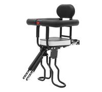 HarBin-Star - Bicycle Front Seat Safety Child, Safety Child Bicycle Seat, Bicycle Seat with Handrail and Pedals Support for children around 1 to 5 years old, max Load 176Lbs (80kg)
