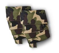 Harbinger 78" Red Line Knee Wraps-Provides Compression and Support Without Restricting Motion,Durable and Stretchy 4-Panel Design,Reduces Inflamation and Increases Blood Flow,78"(198cm),Camo