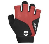 Harbinger Flexfit Weightlifting Gloves, Unisex, Red, Medium