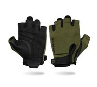 Harbinger Power Gloves 3.0 - Durable Weightlifting Gloves with Adjustable Wrist Closure, Breathable Leather Palm for Men
