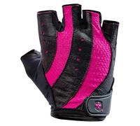 Harbinger Pro 2.0 Weightlifting Gloves, Women's, Black/Pink, Small