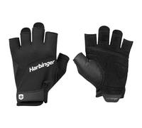 Harbinger Training Grip 2.0 Weightlifting Gloves, Unisex, Black, Medium