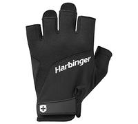 Harbinger Training Grip 2.0 Weightlifting Gloves, Unisex, Black, X-Large
