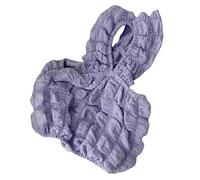 HARBINGG Dog Clothes Summer Thin Pet Dog Vest Bubble Strap Small Dog Clothes Chihuahua Bichon Frise T Shirts Pet Cat Dog Costume -Purple-Xl