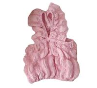 HARBINGG Dog Clothes Summer Thin Pet Dog Vest Bubble Strap Small Dog Clothes Chihuahua Bichon Frise T Shirts Pet Cat Dog Costume -Pink-S