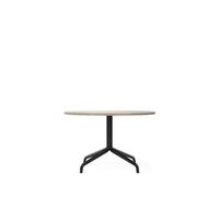 Harbor Column Coffee Table Black/Kunis Breccia Stone