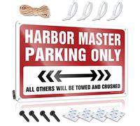 Harbor Master Parking Only Reusable Cute - Bar Stuff Plaques Wall Art Decoration(30X40CM)