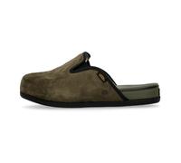 Harbor Mule Olive/Black Suede Slip-On - female - Vans - Mules - Green - 5 UK - Shoes 5 UK