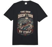 Harbor Pilot The Ship Doesnt Turn By Itself Comfort Colors Adult Heavyweight T-Shirt