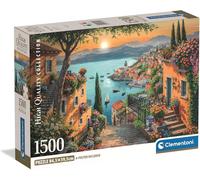 Clementoni - 31729 Jigsaw Puzzle 1500 Pieces for Adults and Teenagers, Collection, Staircase Theme, Poster Included, Compact Box, Gift Idea for Men and Women, Made in Italy, 84.5 x 59.4 cm, 31729