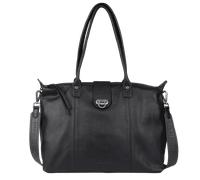 Harbour 2nd Just Pure Malin Shopper Bag Leather 40 cm black