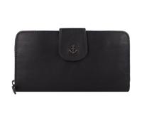 Harbour 2nd Anchor Love Felina Wallet RFID protection Leather 19 cm blue