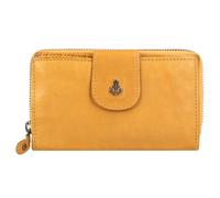 Harbour 2nd Anchor Love Linn wallet leather 15 cm yellow