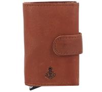 Harbour 2nd Anchor Love Robin 2 Credit card case RFID protection Leather 6 cm brown
