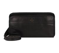 Harbour 2nd Anchor Love Serena Clutch purse Leather 20 cm black