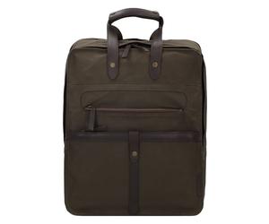 Harbour 2nd City Canvas Francis Daypack 41 cm Laptop compartment brown