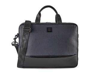 Harbour 2nd City Lights Briefcase Genuine Leather 40.5 cm Laptop compartment blue