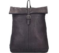 Harbour 2nd Cool Casual Albatros Business backpack Genuine Leather 40 cm black