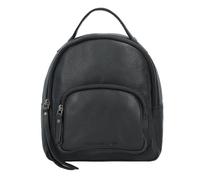 Harbour 2nd Just Pure Inga City Backpack Genuine Leather 23 cm black