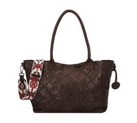 Harbour 2nd Leontina Shoulder Bag Leather 40 cm brown