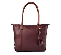 Harbour 2nd Lucia Shoulder Bag Genuine Leather 38 cm red