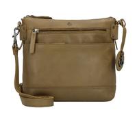 Harbour 2nd Soft Weaving Shoulder bag Genuine Leather 25 cm olive