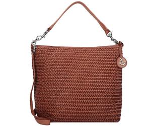 Harbour 2nd Soft Weaving Valerie Shoulder Bag Leather 35 cm brown