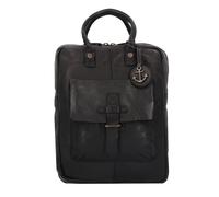 Harbour 2nd Urban Poets Handbag Genuine Leather 23 cm Laptop compartment black