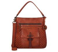 Harbour 2nd Urban Poets Iris-Up Shoulder Bag Leather 33 cm brown