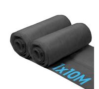 Harbour Housewares 100Gsm Weed Control Membrane - 2M X 10M (2 Rolls)