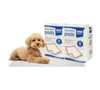 Harbour Housewares 100x Disposable Puppy Pads - 45cm x 60cm - Medium Absorbent Puppy Training Pads Leak-Proof Pee Pads for Dogs, Cats, Kittens Potty Training Mats