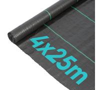Harbour Housewares 110Gsm Weed Control Membrane - 4M X 25M (2 Rolls)