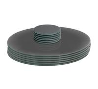 Harbour Housewares 12pc Glass Placemats & Coasters Set - 30