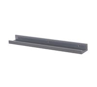 Harbour Housewares 1x Floating 57cm Picture Ledge Shelf - Wall Mounted Display Shelf in Grey Harbour Housewares Grey