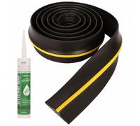 Harbour Housewares 1x Universal Garage Door Seal Strip - 8ft / 2.44m