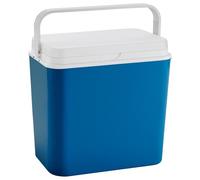 Harbour Housewares 24L Cool Box - Blue Large Insulated Portable Cooler, Camping Ice Chest for Picnic, Beach, Travel, Road Trips, Festivals & Outdoor Food & Drink Storage