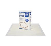 Harbour Housewares 25x Disposable Incontinence Bed Pads - 60cm x 60cm - Large Waterproof High Absorbency Underpads Mattress Protector Overnight Bed Wetting Sheets Incontinence Pads