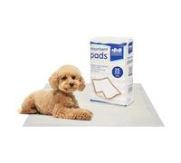 Harbour Housewares 25x Disposable Puppy Pads - 60cm x 60cm - Large Absorbent Puppy Training Pads Leak-Proof Pee Pads for Dogs, Cats, Kittens Potty Training Mats