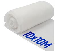 Harbour Housewares 30gsm Plant Fleece Frost Protection - 10M x 10M Coverage (5 Rolls) in White Harbour Housewares White