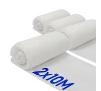 Harbour Housewares 30gsm Plant Fleece Frost Protection - 4M x 20M (4 Rolls) - White - Horticultural Winter Wrap Cover Protector Netting Blanket for Outdoor Garden Plants, Trees, Grass