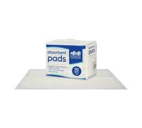 Harbour Housewares 50x Disposable Incontinence Bed Pads - 32.5cm x 45cm - Small Waterproof High Absorbency Underpads Mattress Protector Overnight Bed Wetting Sheets Incontinence Pads