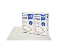 Harbour Housewares 50x Disposable Incontinence Bed Pads - 60cm x 60cm - Large Waterproof High Absorbency Underpads Mattress Protector Overnight Bed Wetting Sheets Incontinence Pads