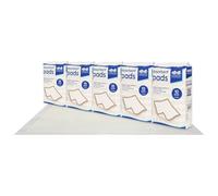 Harbour Housewares 50x Disposable Incontinence Bed Pads - 60cm x 89cm - Extra-Large Waterproof High Absorbency Underpads Mattress Protector Overnight Bed Wetting Sheets Incontinence Pads