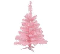 Harbour Housewares Artificial Christmas Tree - 2Ft - Pink