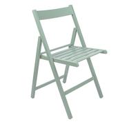 Harbour Housewares Beech Wood Folding Chair in Green Harbour Housewares Green