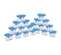 Harbour Housewares Dehumidifier 500ml Pack of 20 - Unscented - Interior Condensation Moisture Remover Mildew Absorber for Damp, Mould, Kitchen, Caravan, Car, Home, Bedroom, Wardrobe, Garage, Basement