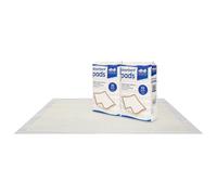 Harbour Housewares Extra Large Disposable Incontinence Bed Pads - 60cm x 89cm - 20x Waterproof Absorbent Mattress Wetting Protector Sheets Harbour Housewares White 60 cm x 89 cm