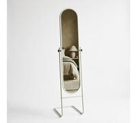 Harbour Housewares Full-Length Round Freestanding Mirror 153m x 30cm - White