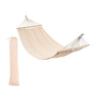 Harbour Housewares Garden Hammock With Spreader Bars - Natural